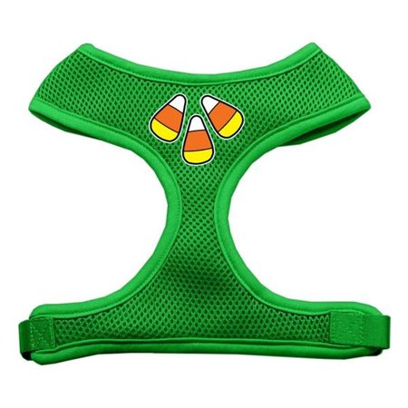 UNCONDITIONAL LOVE Candy Corn Design Soft Mesh Harnesses Emerald Green Extra Large UN906219